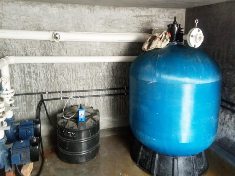 Swimming Pool Filteration Plant